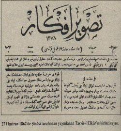 Tasvir-i Efkar Gazetesi