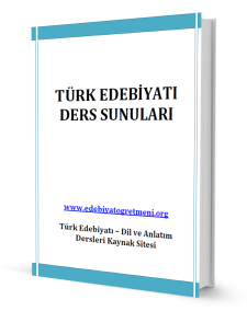 Türk Edebiyatı Ders Sunuları